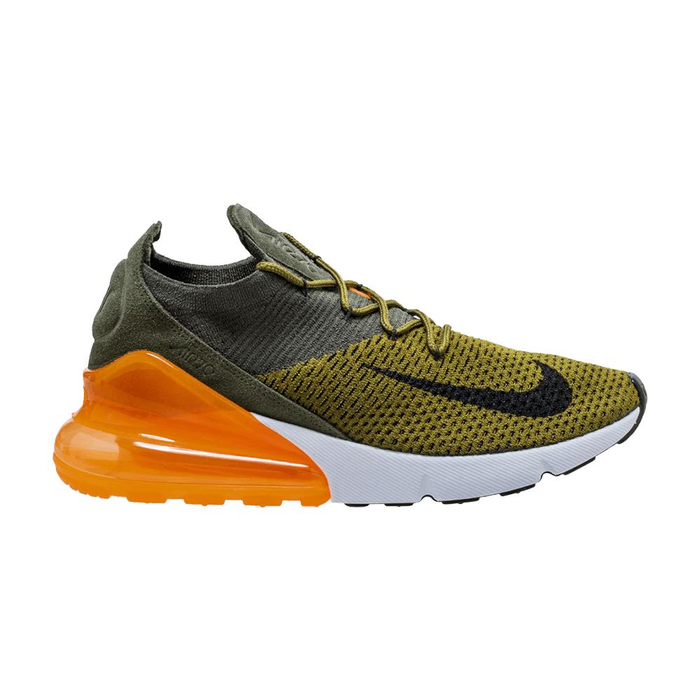 nike air max 270 flyknit green