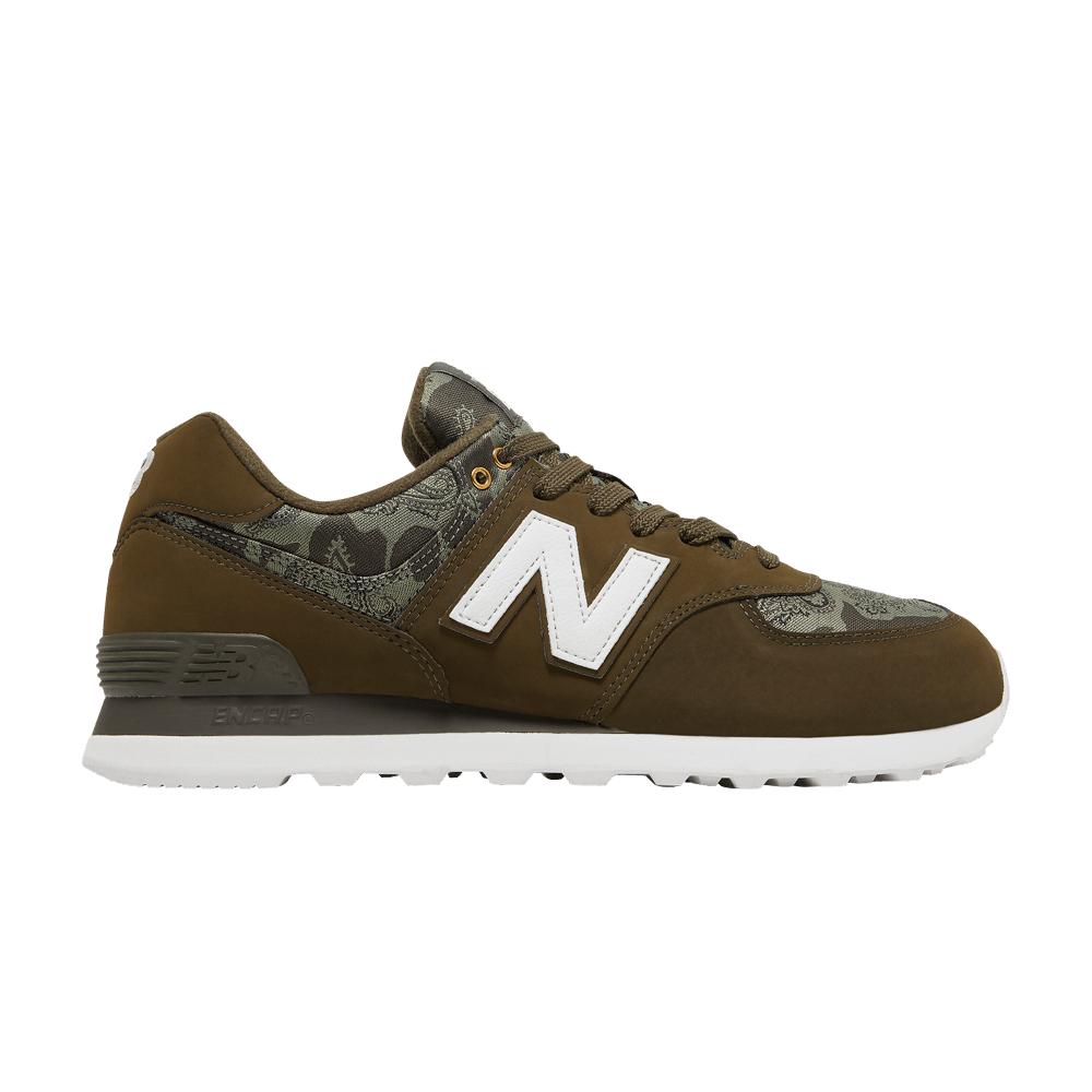 New Balance 574 'paisley Camouflage' in Green for Men | Lyst