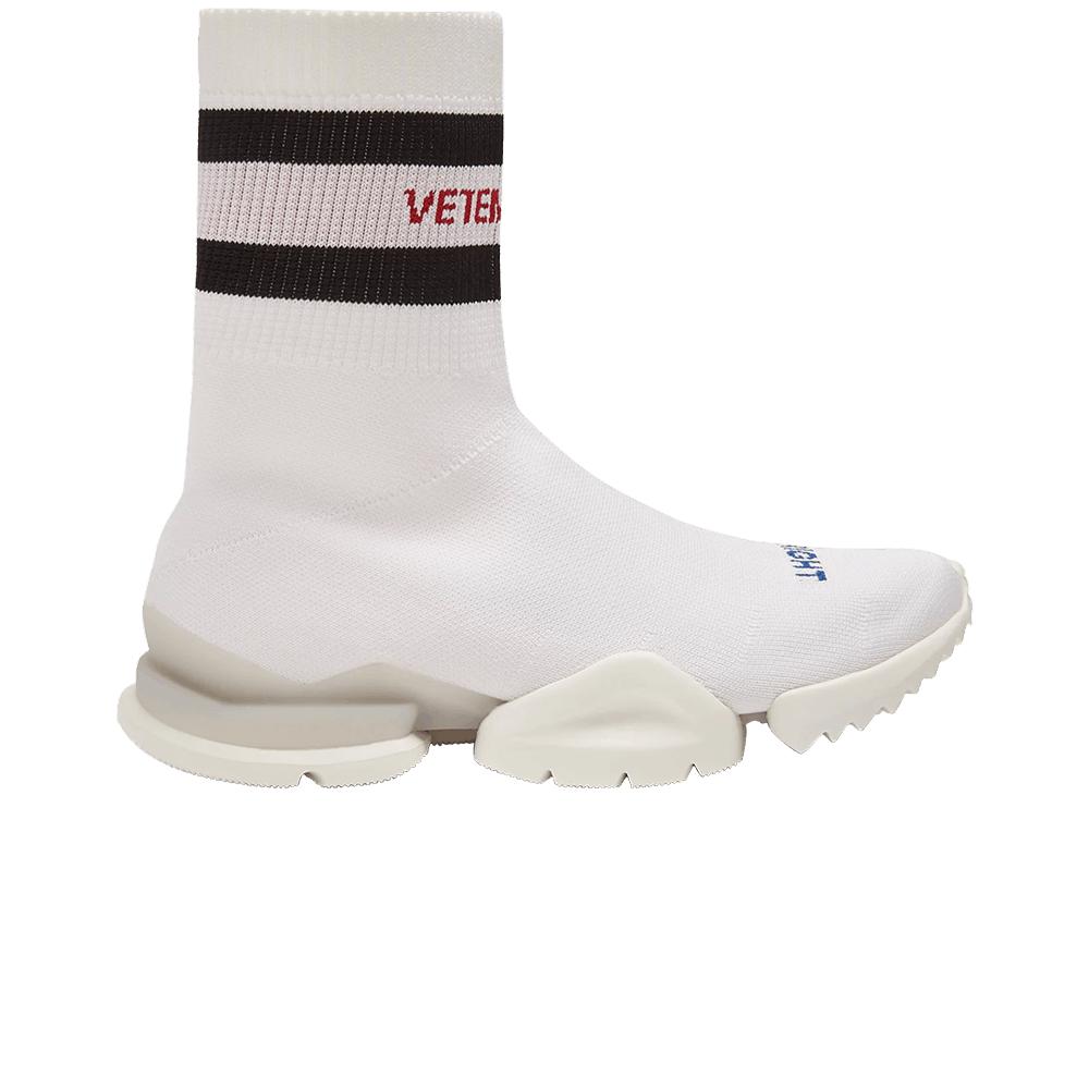 Reebok Vetements X Sock Pump High Top 'white' in Gray for Men | Lyst