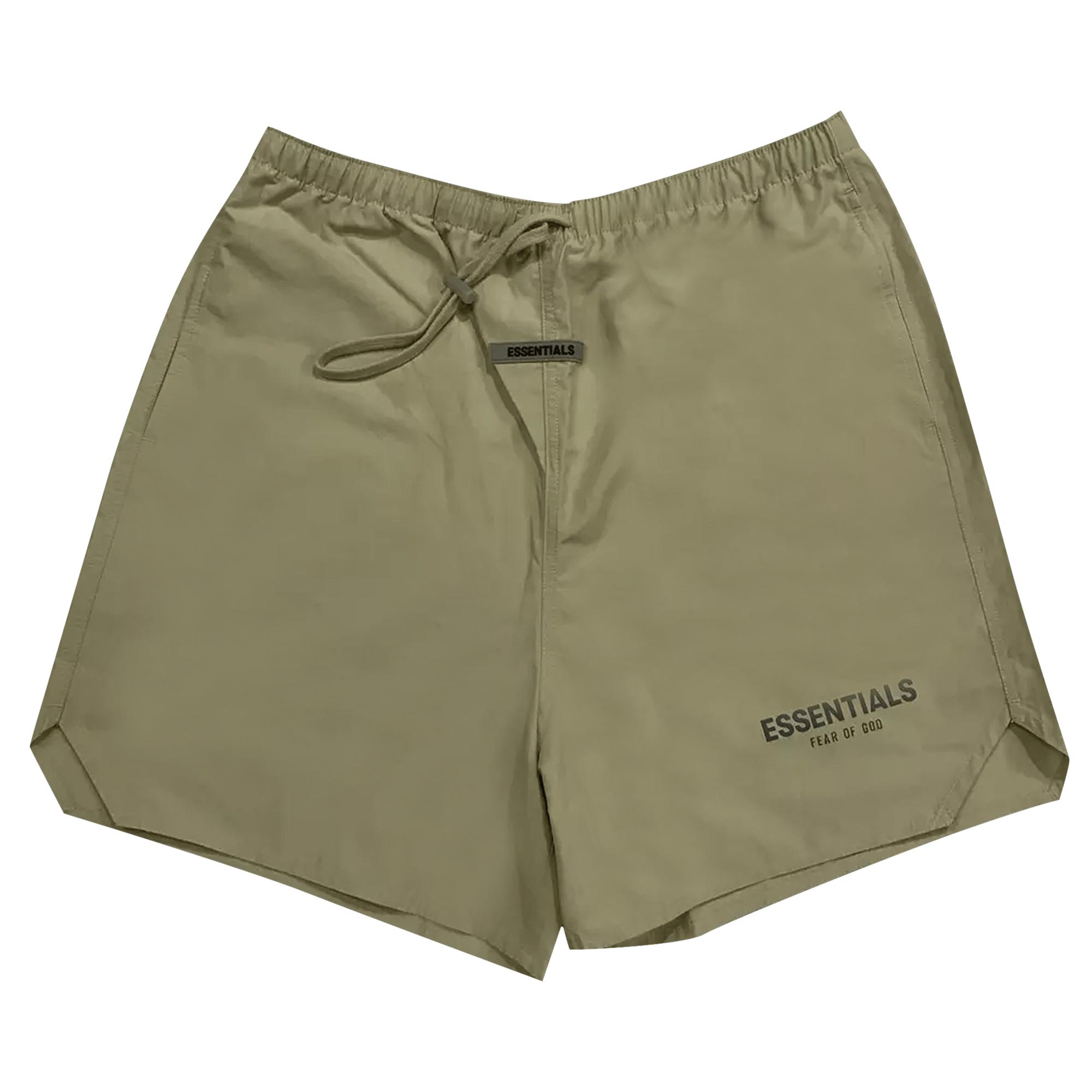 Fear of God ESSENTIALS Volley Shorts 'sage' in Green for Men | Lyst