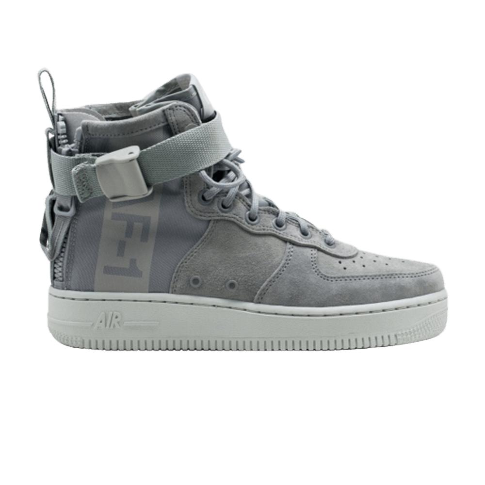 Nike Sf Air Force 1 Mid 'light Pumice' in Gray | Lyst