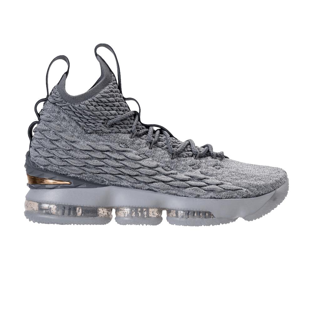 grey lebron 15 low