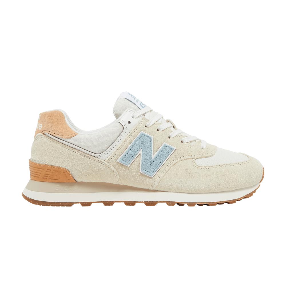 New Balance 574 'sea Salt Ocean Haze' in White for Men Lyst