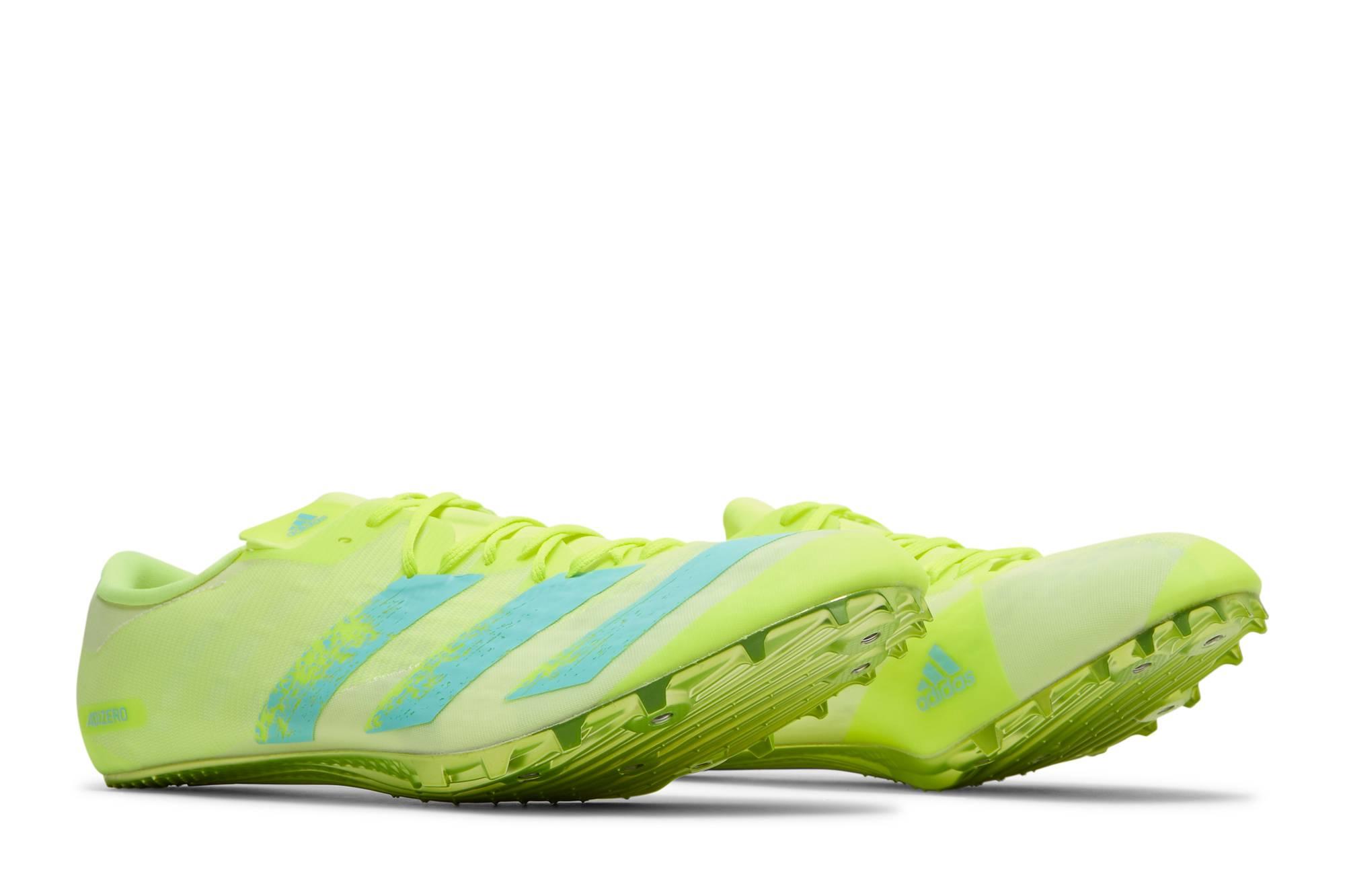 adidas Adizero Prime Sprint Spikes 'solar Yellow Clear Aqua' in Green for  Men | Lyst