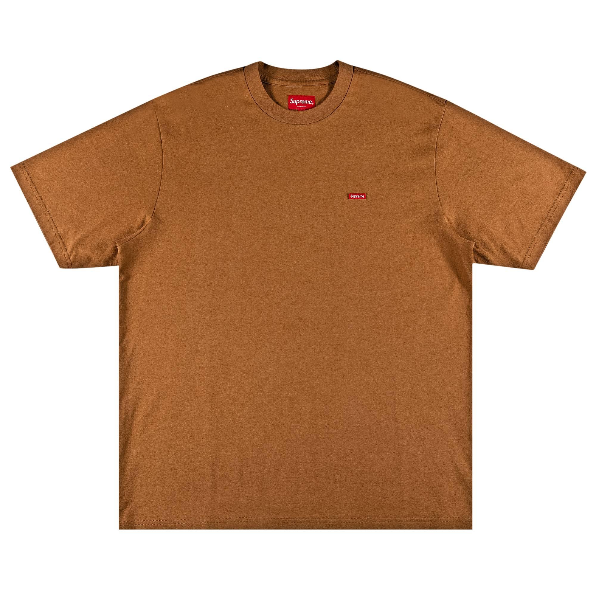 Supreme Small Box Tee 'brown' for Men | Lyst
