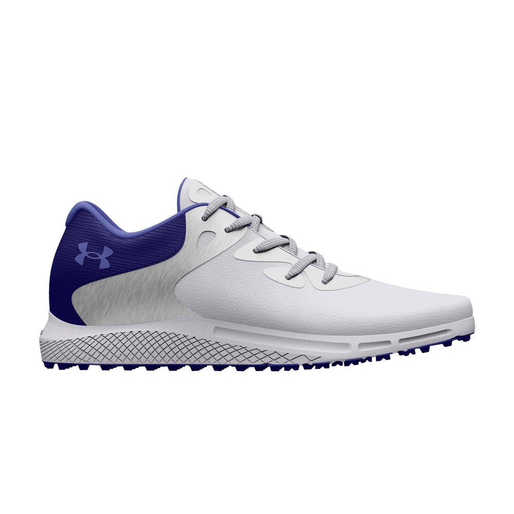 Under Armour Charged Breathe 2 Spikeless Golf 'white Purple' in Blue | Lyst