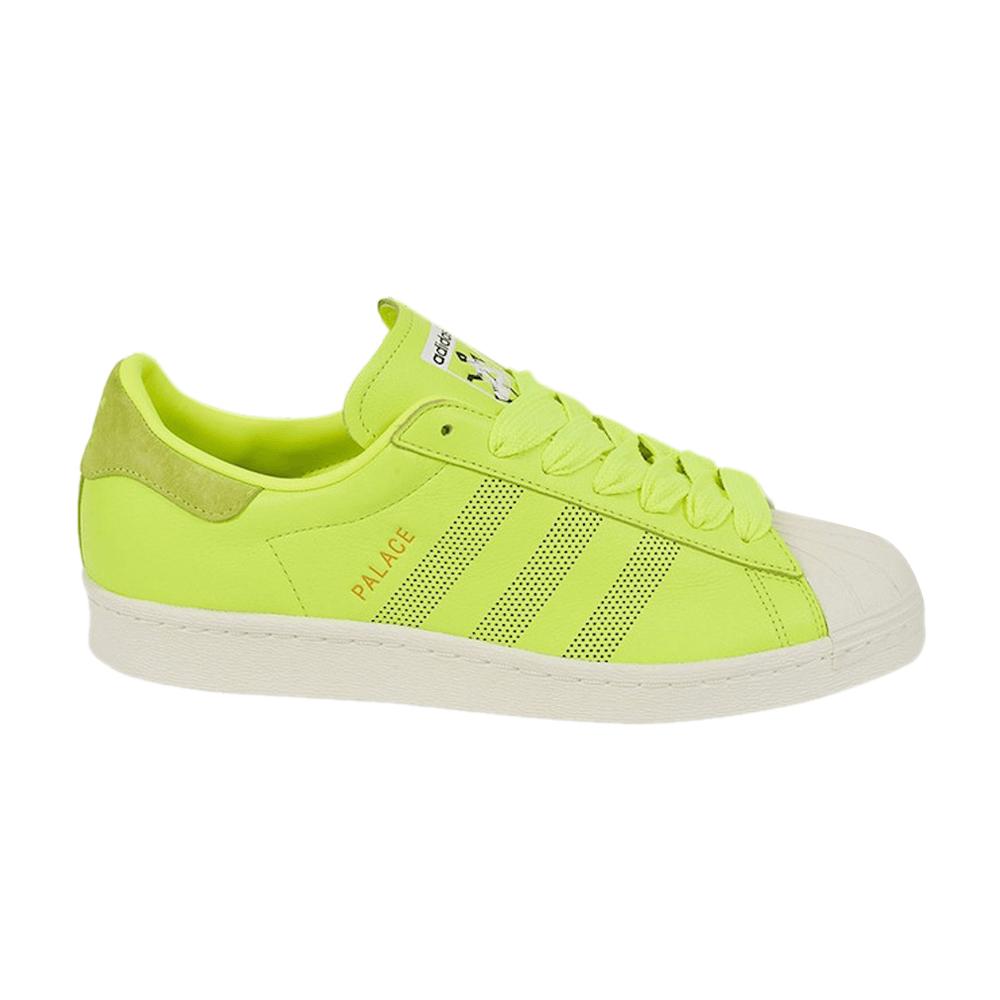 adidas Palace X Superstar 'solar Yellow' in Green for Men | Lyst