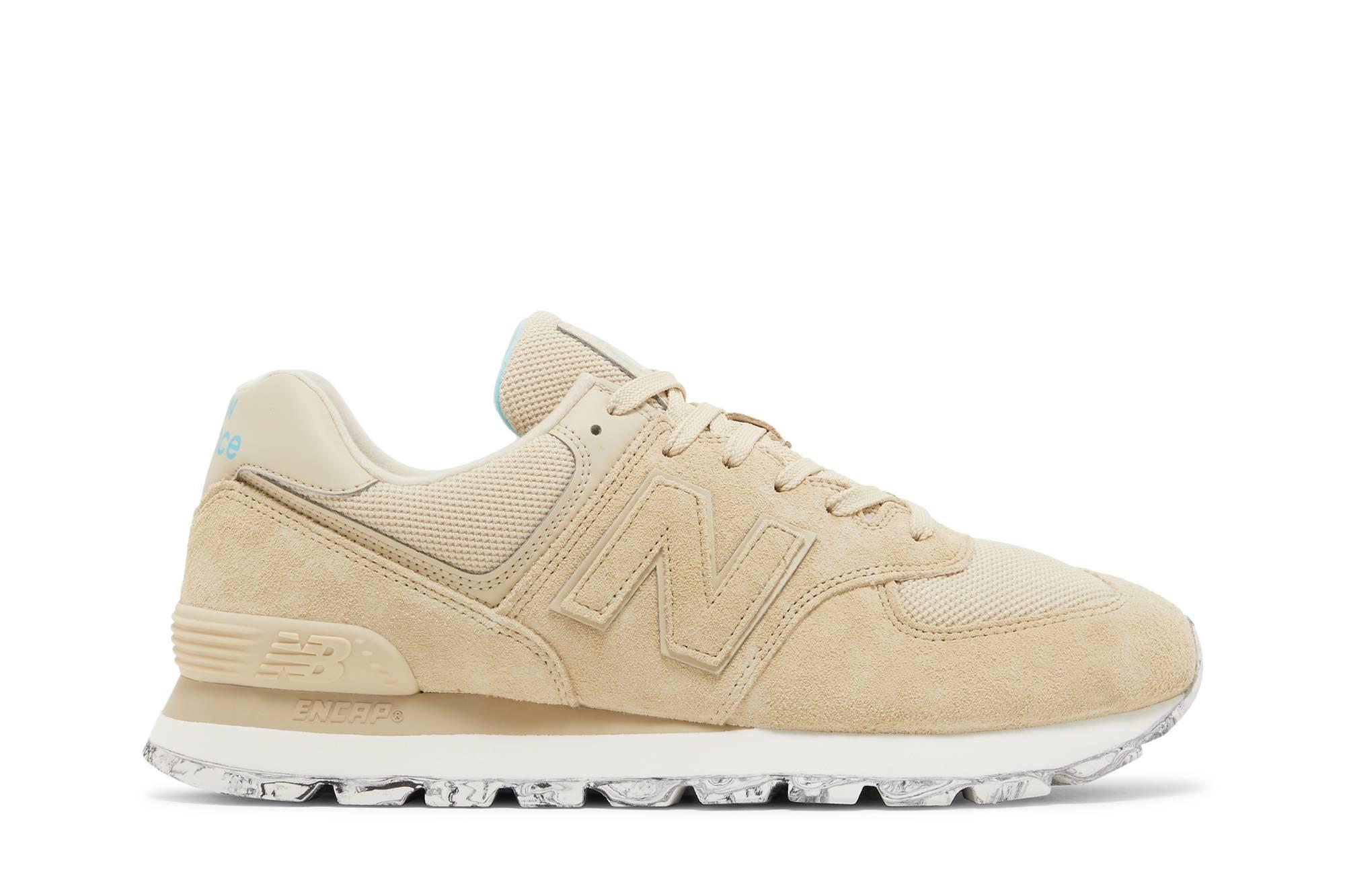 New Balance 574 Rugged 'brown Marble Sole' in Natural for Men | Lyst