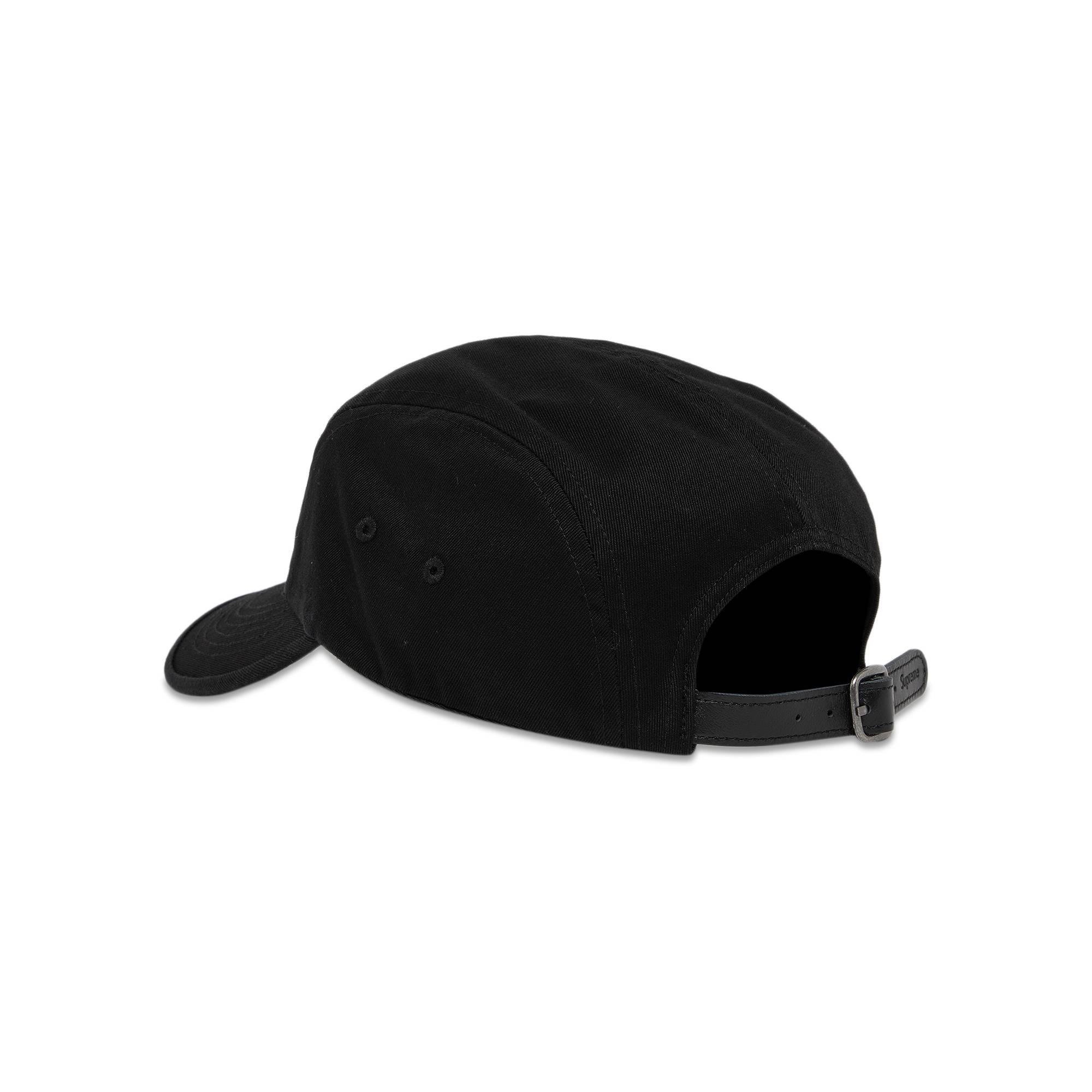 Supreme Washed Chino Twill Camp Cap 'black' for Men | Lyst