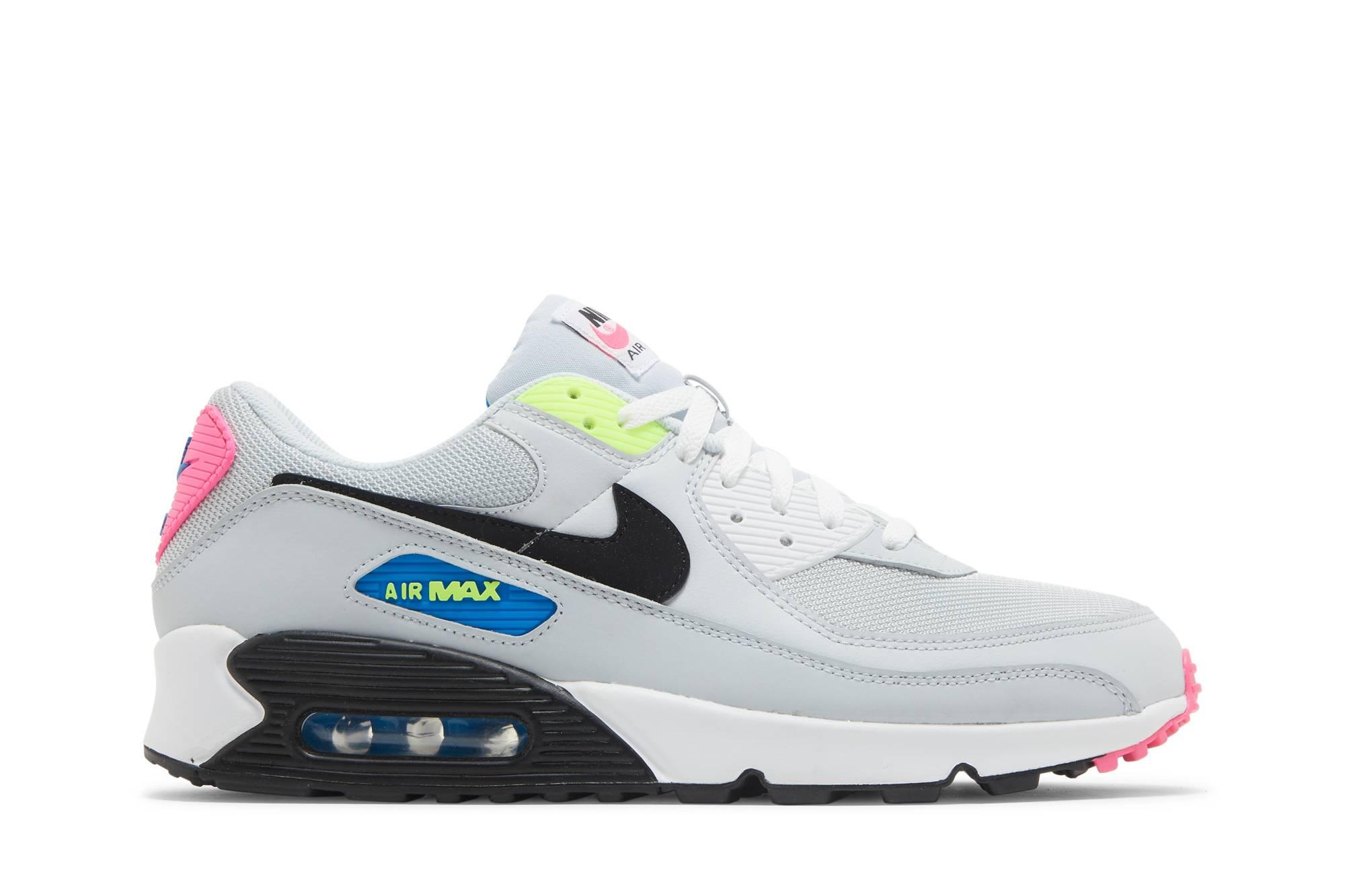 Nike Air Max 90 'grey Neon' in Blue for Men | Lyst