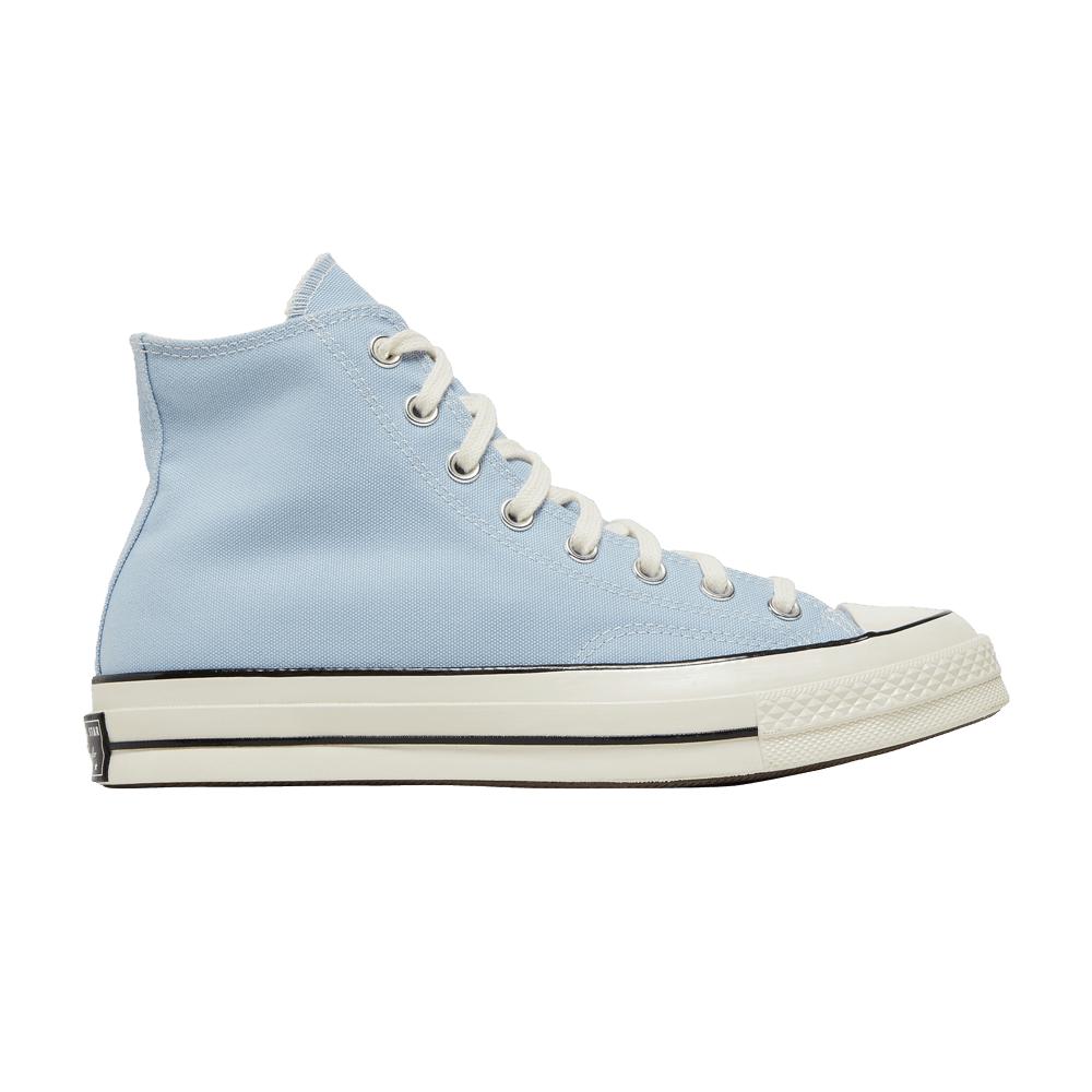 converse light blue with flowers