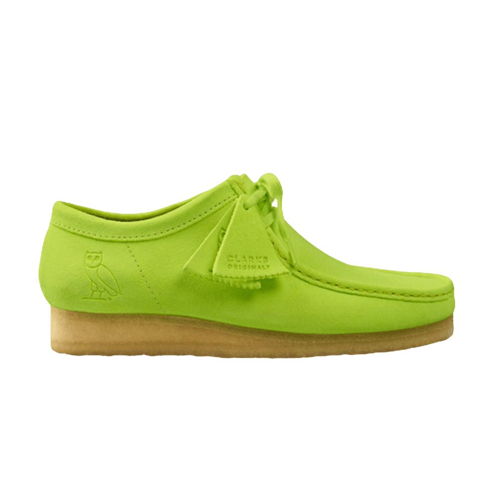Clarks Ovo X Wallabee 'lime Suede' in Green for Men | Lyst