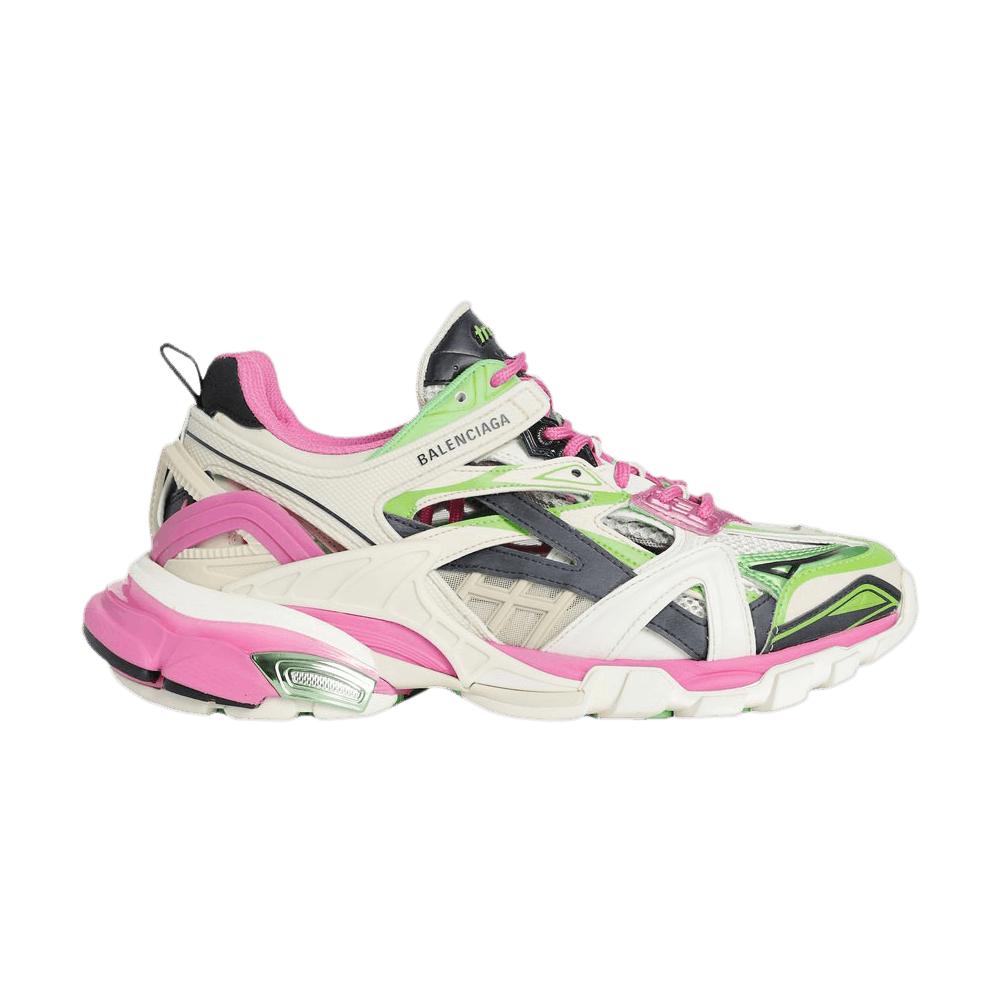 balenciaga multicoloured track trainers