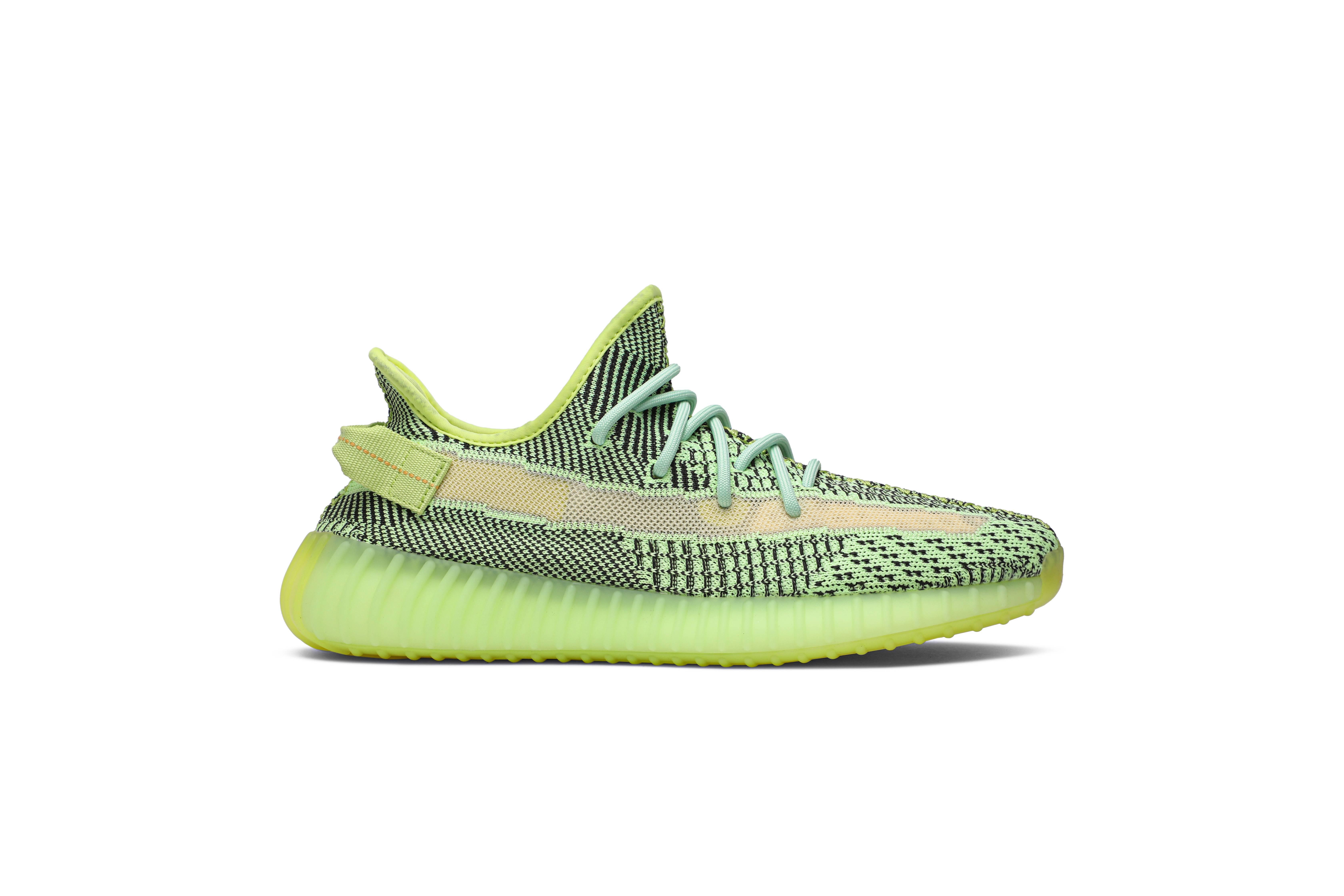 new lime green yeezys