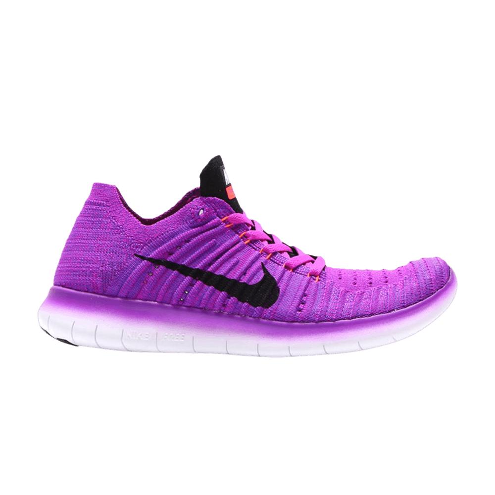 Nike Free Rn Flyknit 'hyper Violet' in Purple | Lyst