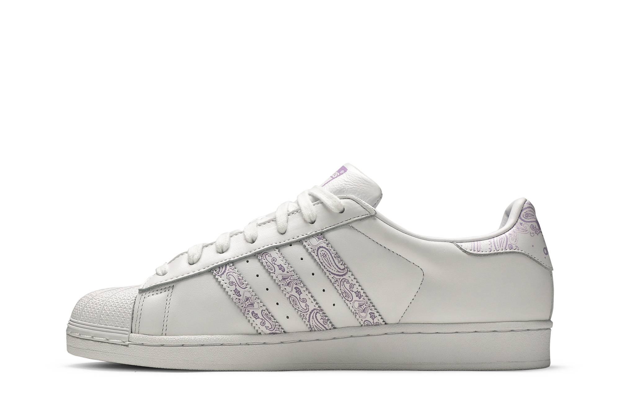 adidas Superstar 'paisley - White Purple Glow' for Men | Lyst