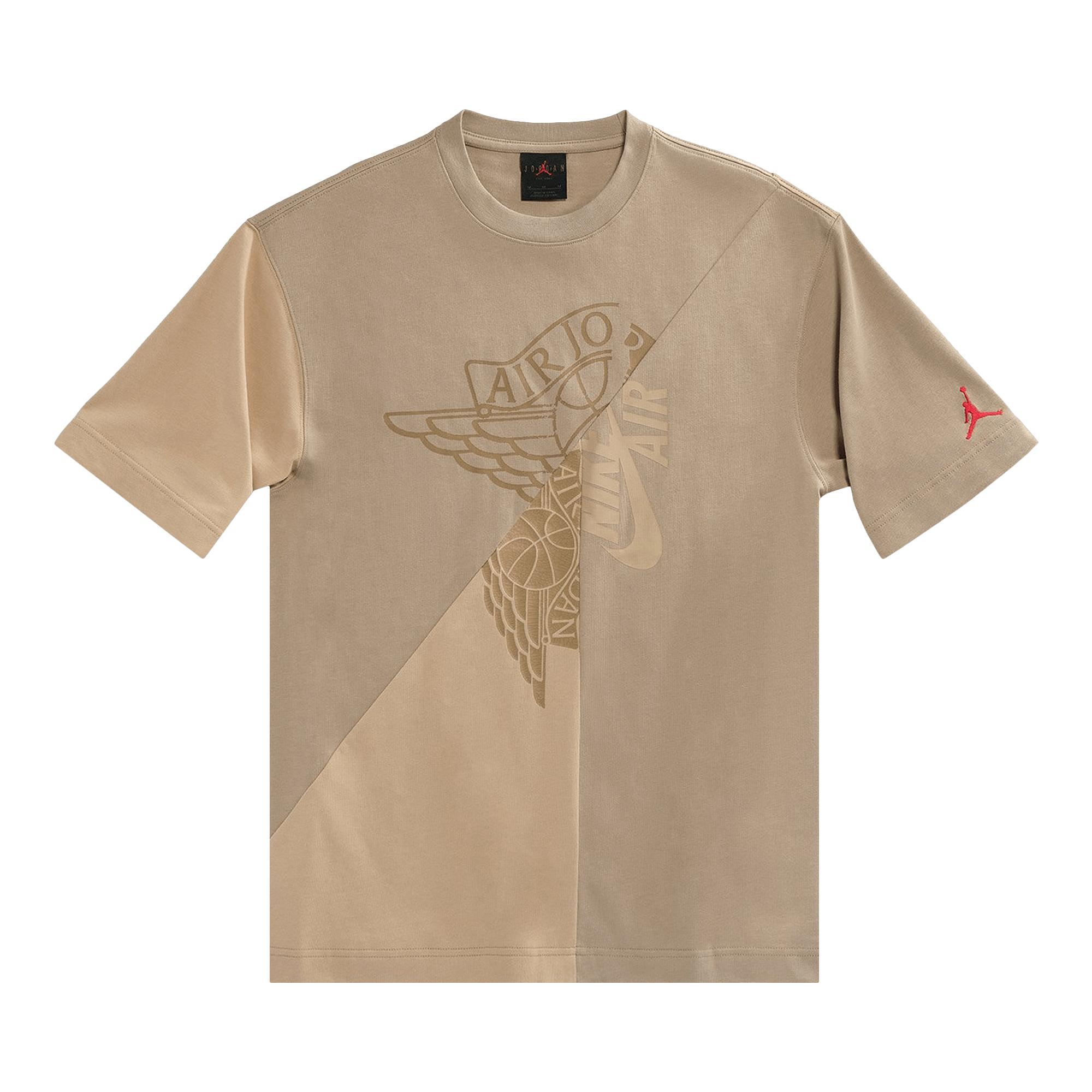 Cactus Jack by Travis Scott X Jordan Short-sleeve T-shirt 'khaki