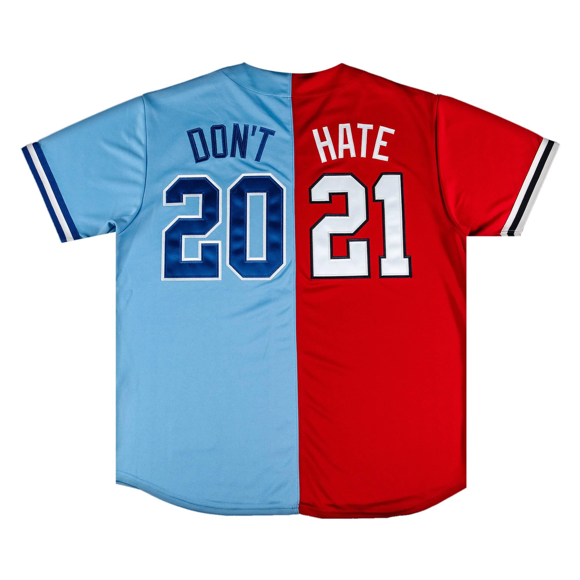Supreme Don't Hate Baseball Jersey 'red' for Men | Lyst