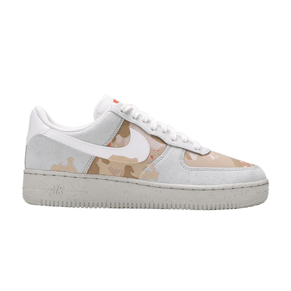 Nike Air Force 1 '07 Lx 'embroidered Desert Camo' in Gray for Men | Lyst