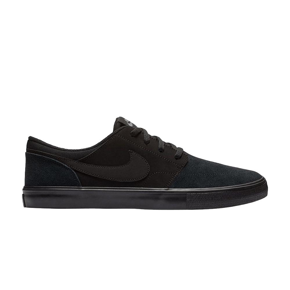 Nike Portmore 2 Solar Sb 'triple Black' for Men | Lyst