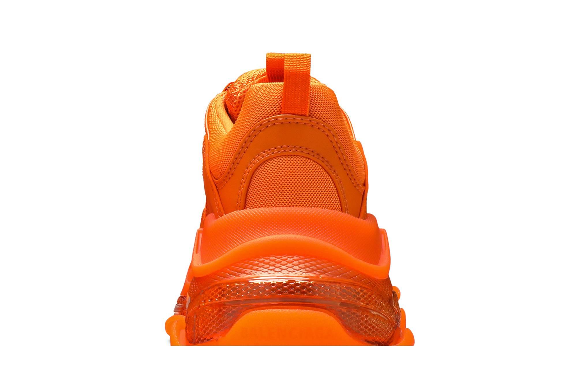 Balenciaga Triple S Sneaker 'clear Sole - Orange' | Lyst