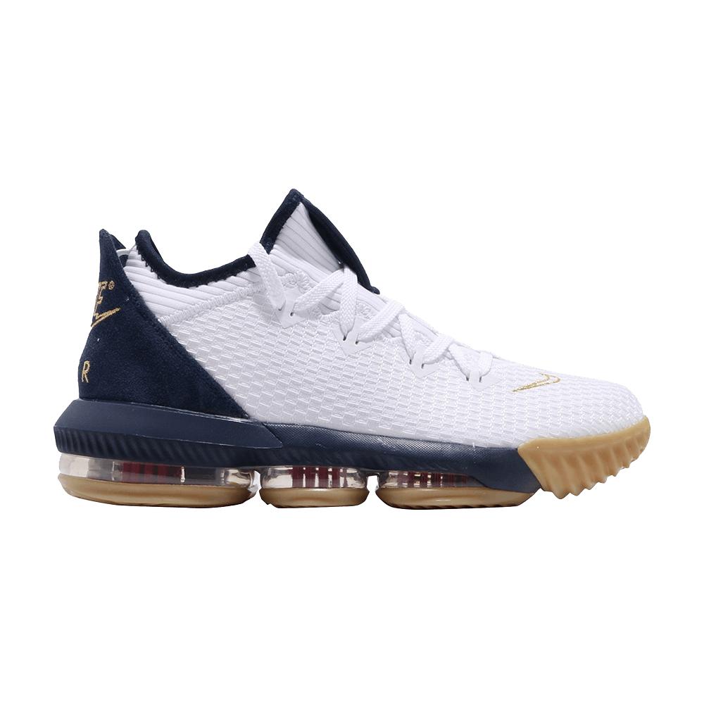 lebron 16 shoes white and gold