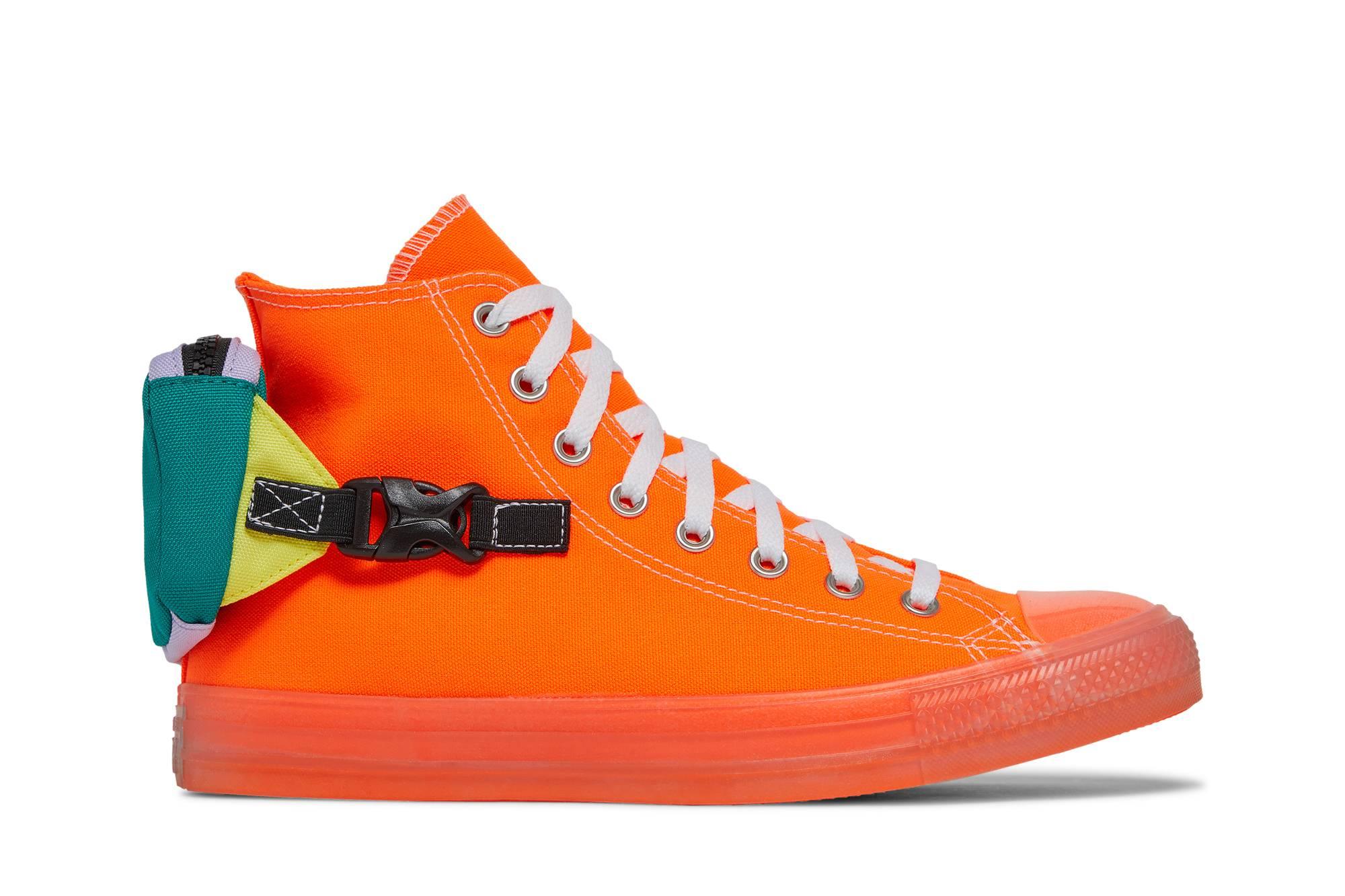 Converse Chuck Taylor All Star Buckle Up High 'total Orange' for Men | Lyst