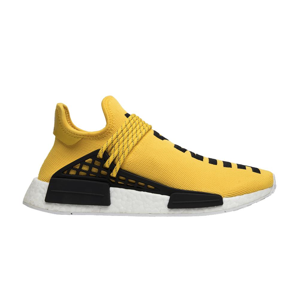 adidas nmd pw human race yellow black shoes