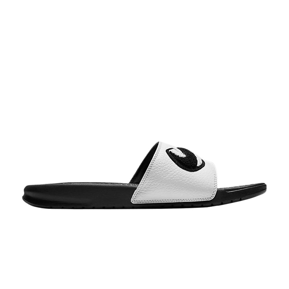 nike chenille slides