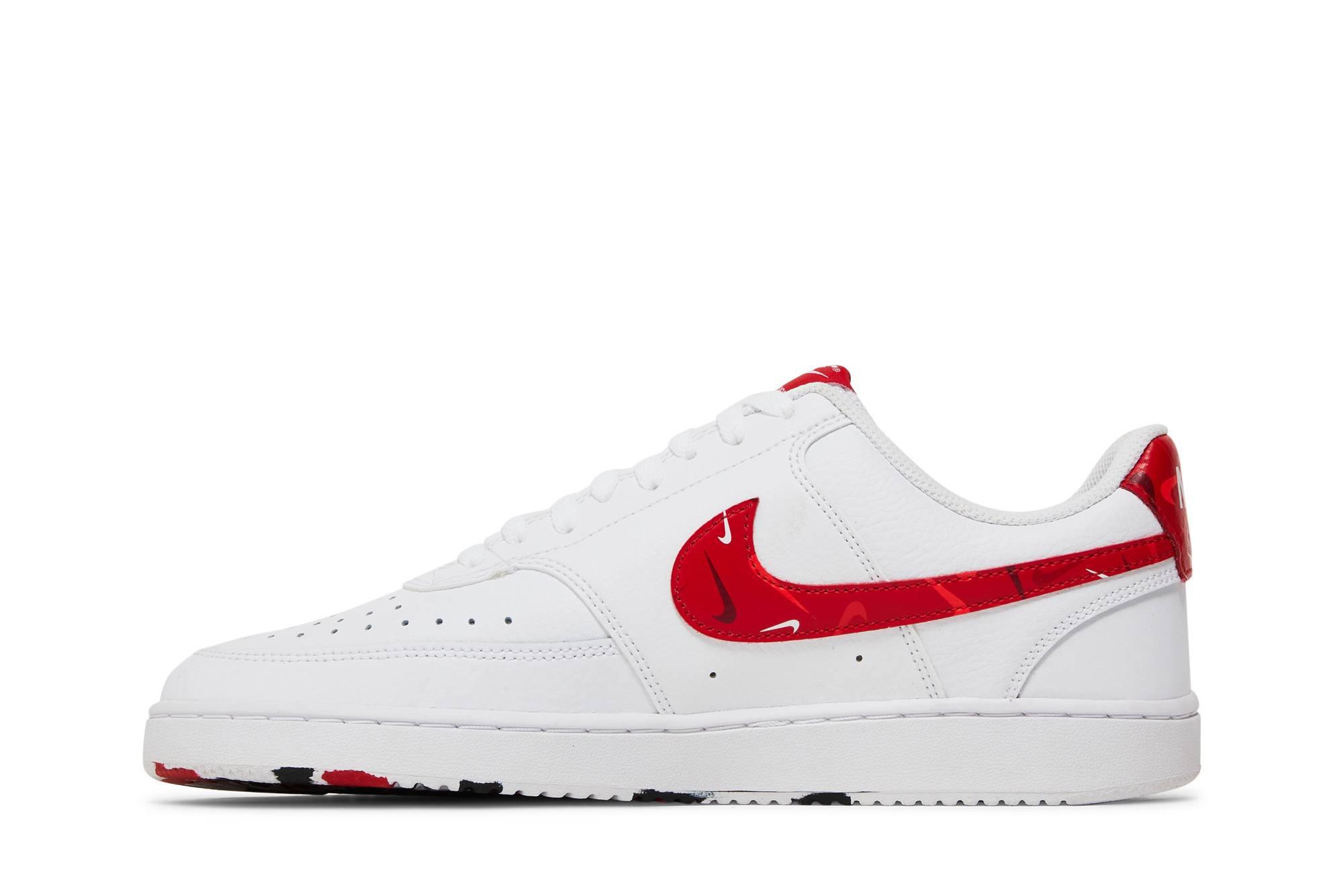 Nike Court Vision Low 'swoosh Print' in White for Men | Lyst