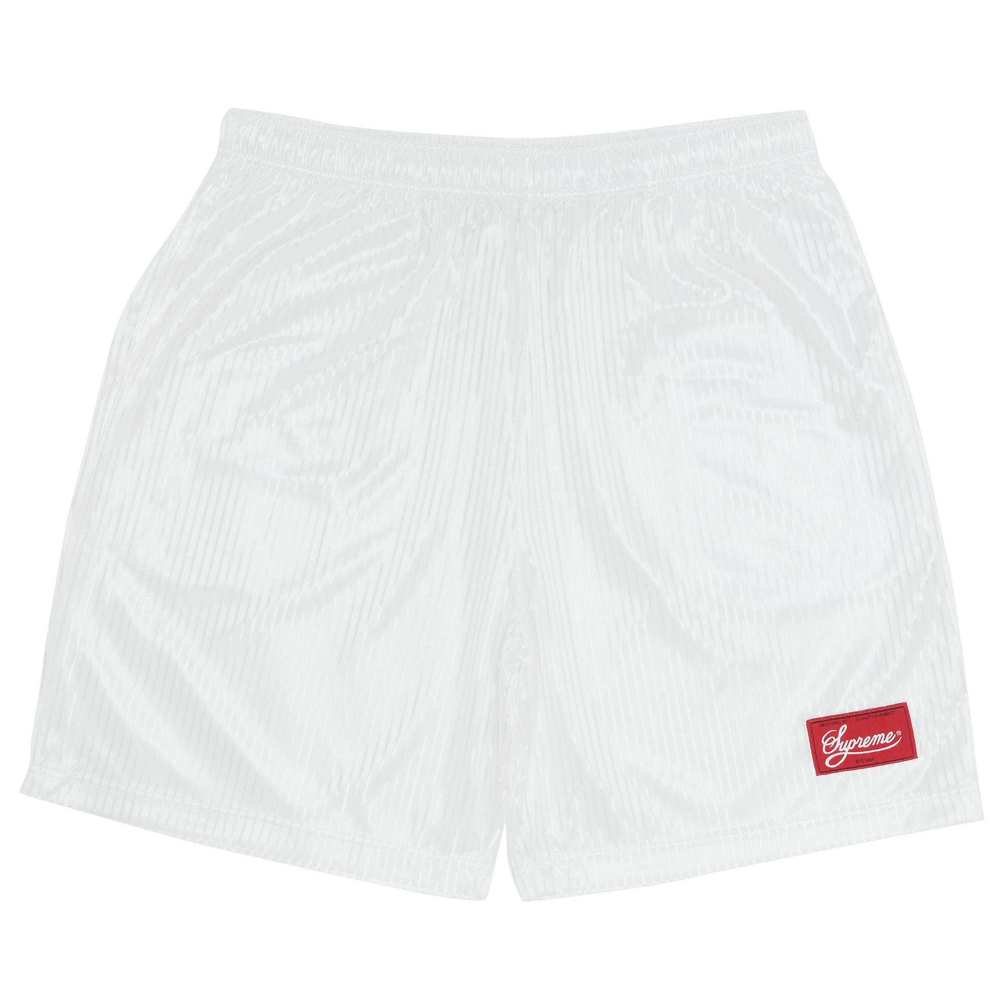 Supreme Gradient Mesh Stripe Baggy Short 'white' for Men | Lyst
