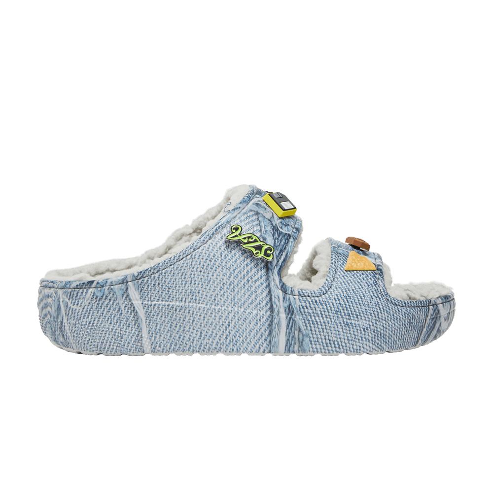Crocs™ Sza X Classic Cozzzy Sandal 'denim' in Blue for Men | Lyst