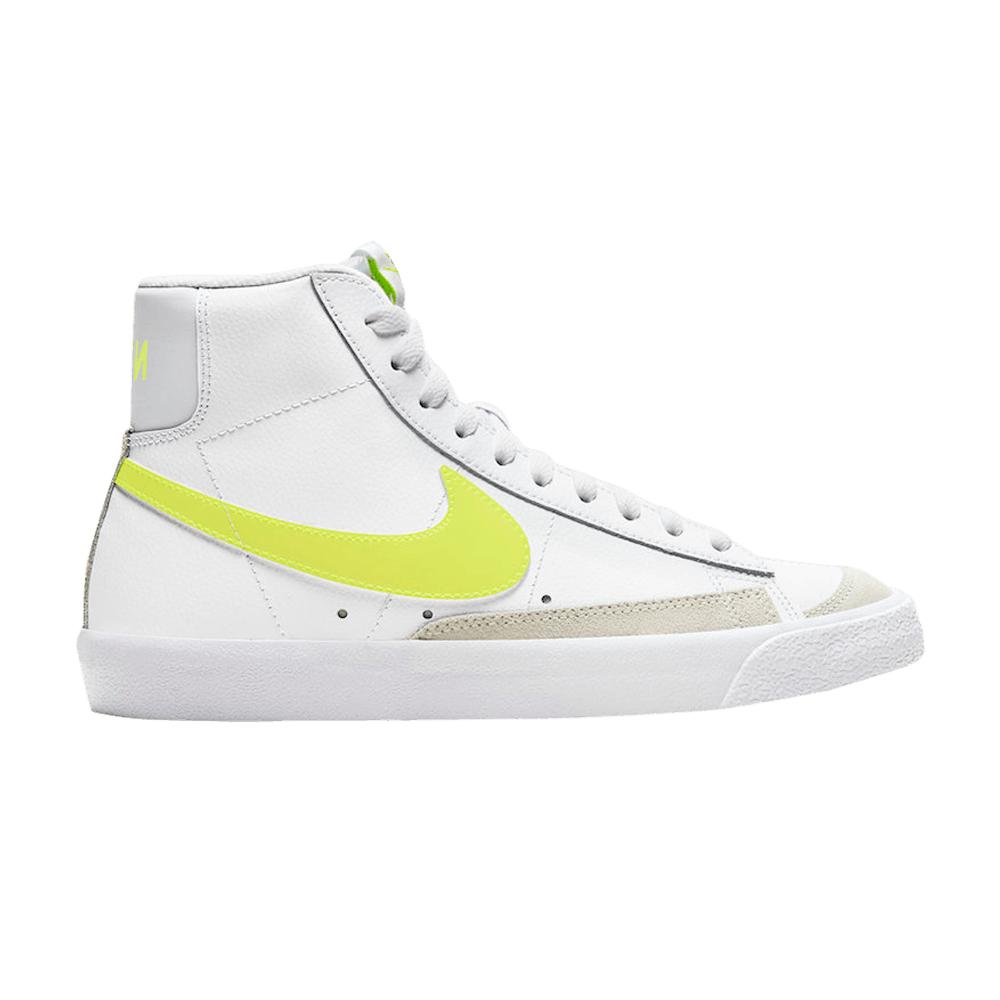 nike blazer mid 77 white metallic silver