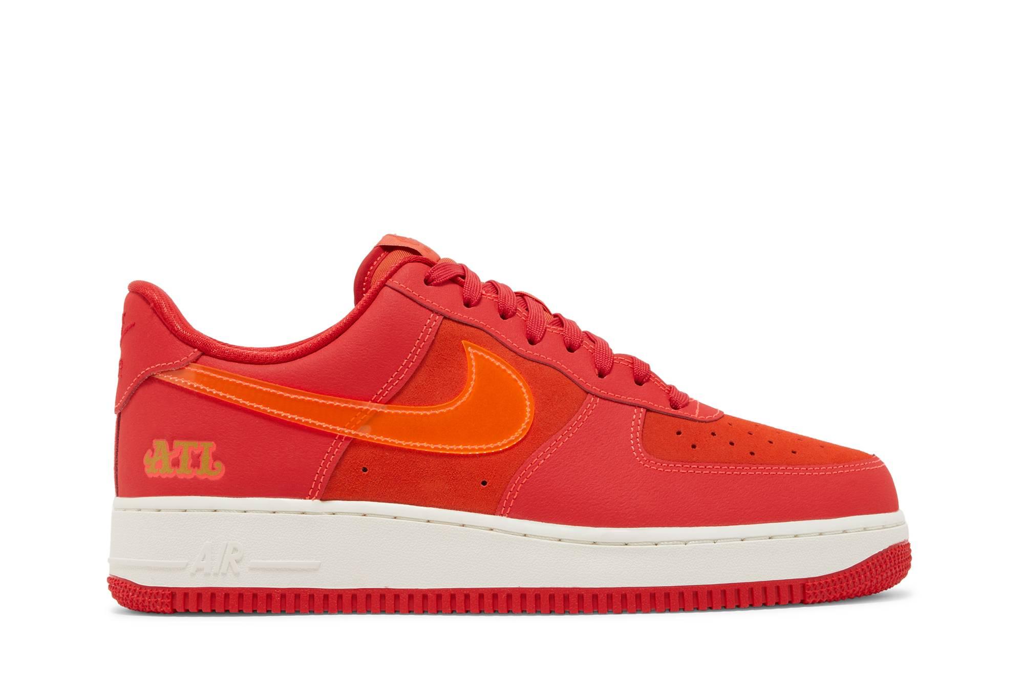 Nike Air Force 1 '07 'atl' in Red for Men | Lyst