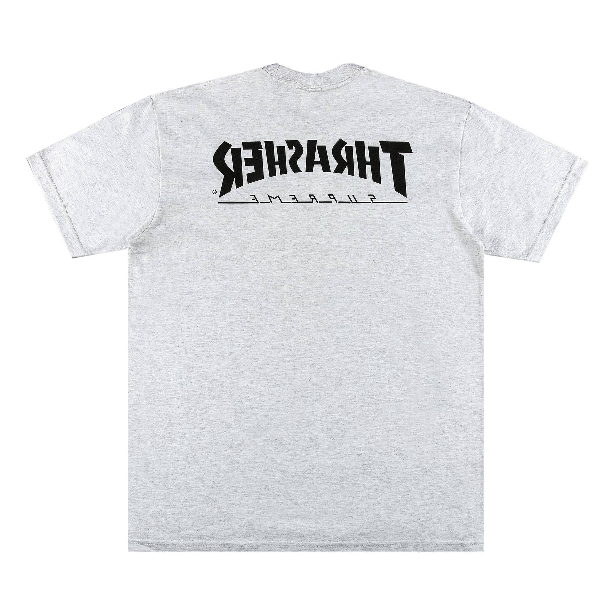 Supreme X Thrasher Game Tee 'ash Grey' in White for Men | Lyst