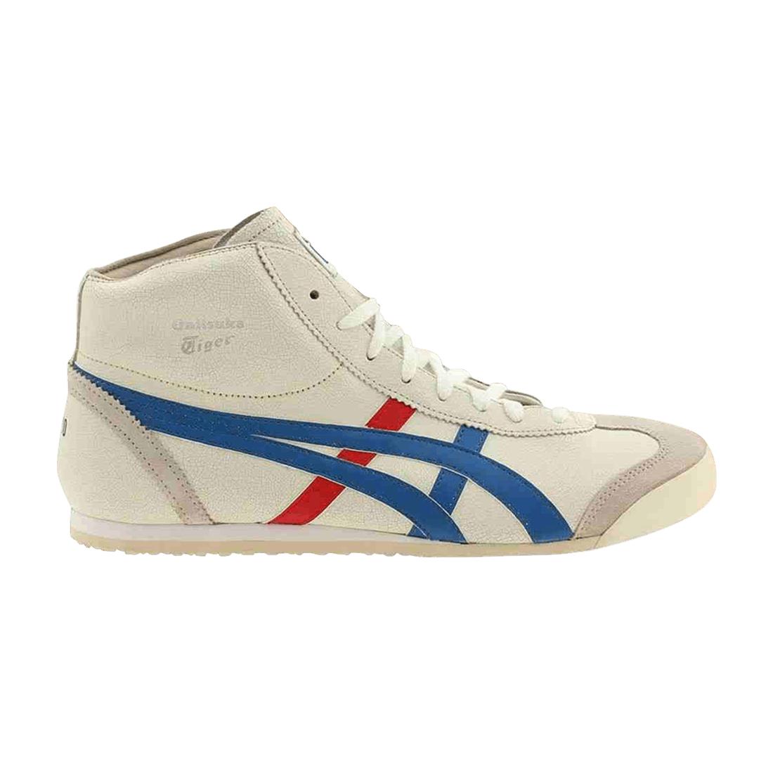 Onitsuka Tiger Mexico Mid Runner 'white Blue Red' for Men | Lyst