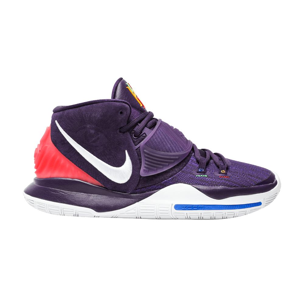 purple kyrie shoes