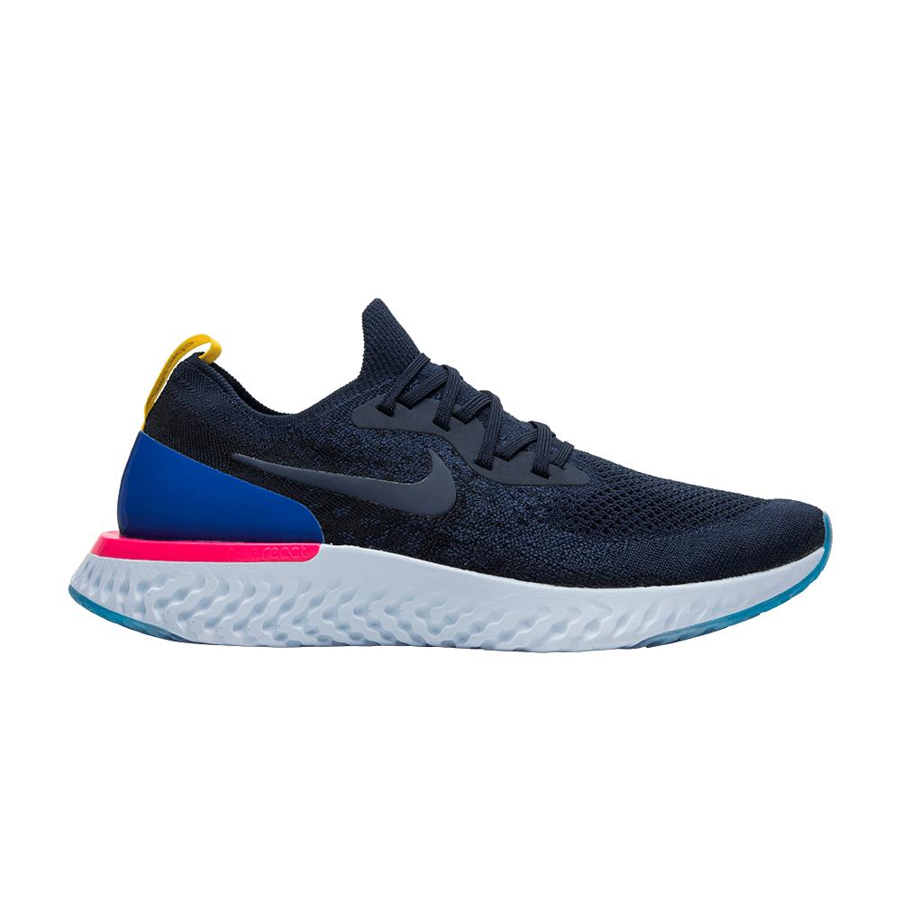 Nike Epic React Flyknit 'college Navy' in Blue for Men | Lyst
