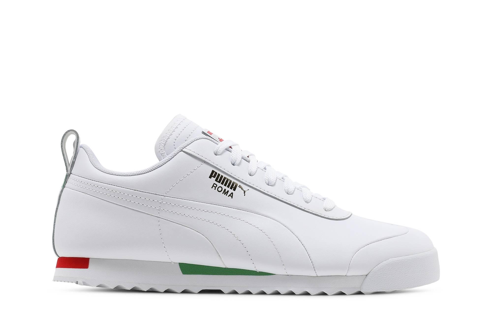 All White Puma Roma Shoes | lupon.gov.ph