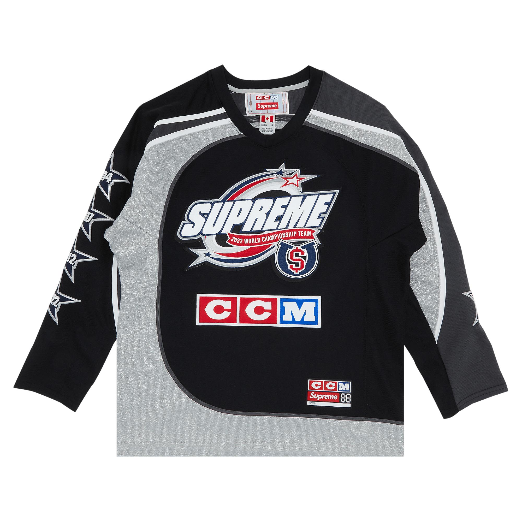 Supreme X Ccm All Stars Hockey Jersey 'black' for Men | Lyst