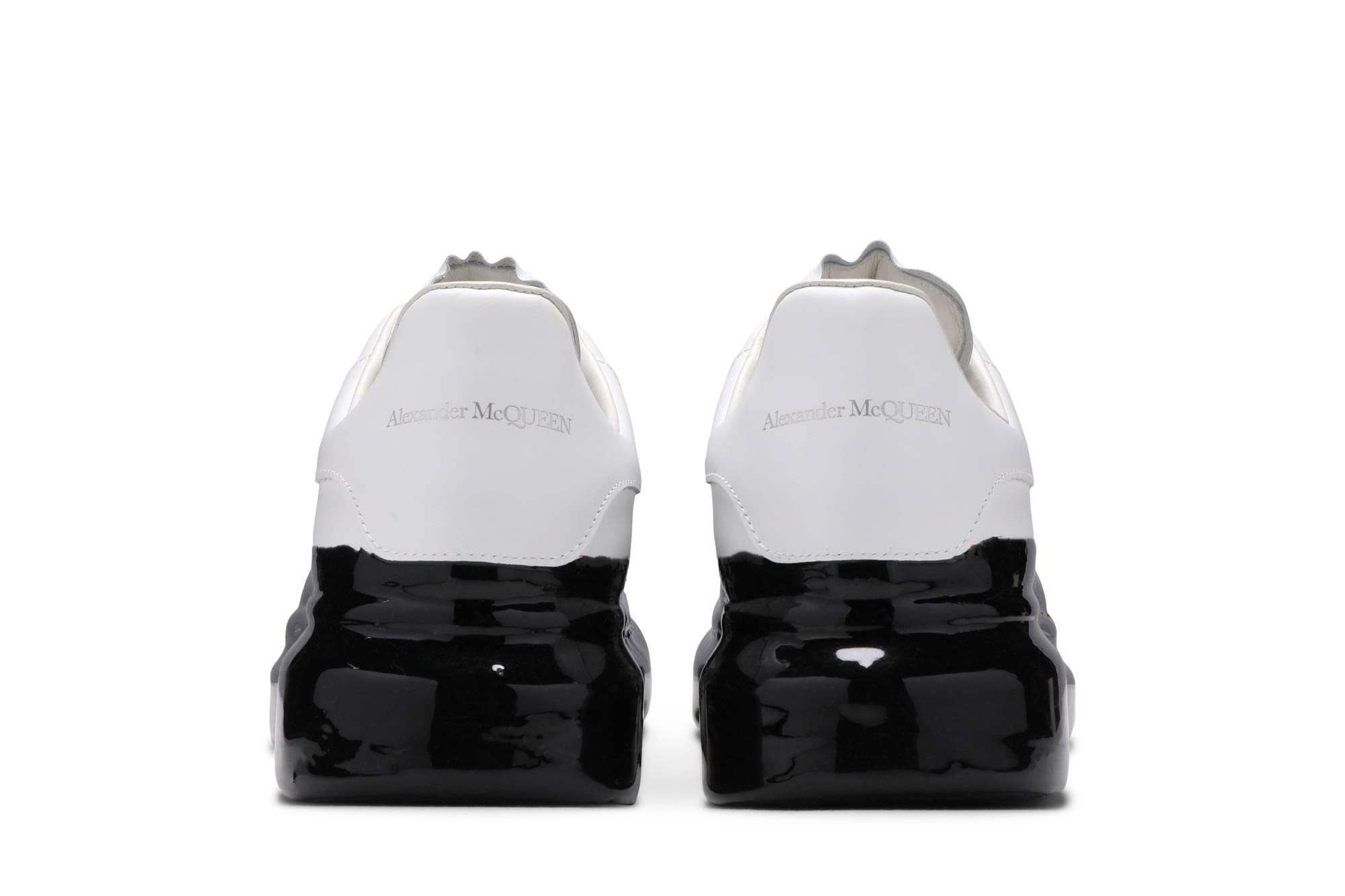 Alexander McQueen Oversized Sneaker 'paint Dipped - White Black' for Men |  Lyst