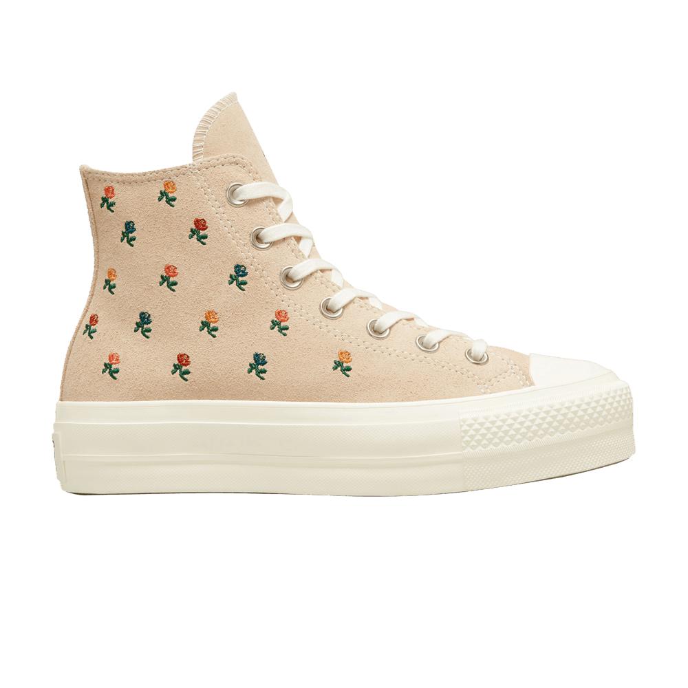 Converse Chuck Taylor All Star Lift Platform High 'embroidered Roses
