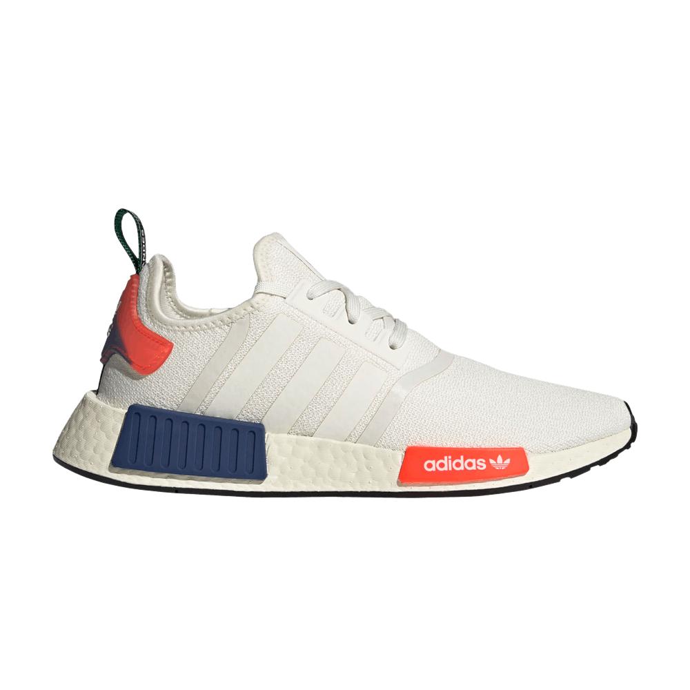adidas Nmd_r1 'white Navy Solar Red' in Blue for Men | Lyst