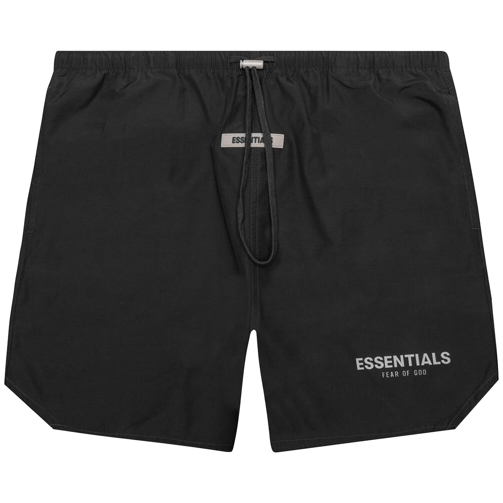 Fear of God ESSENTIALS Volley Shorts 'black Reflective' for Men | Lyst
