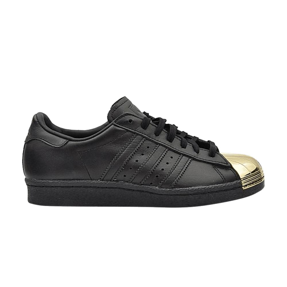 adidas Superstar 80s 'gold Metal Toe' in Black | Lyst