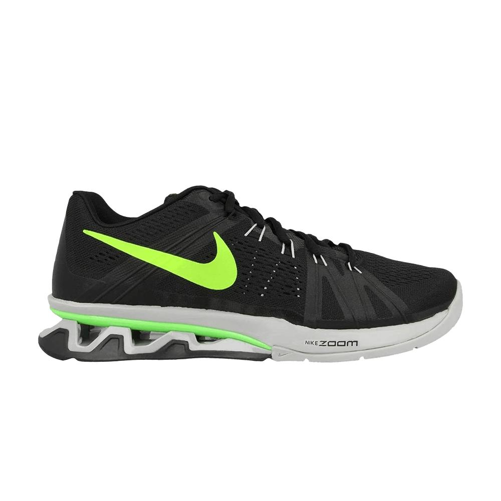 nike reax green and black