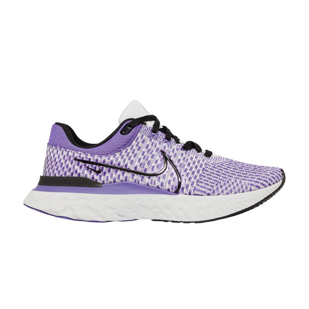 Nike React Infinity Run Flyknit 3 'pure Platinum Psychic Purple' in Blue  for Men | Lyst