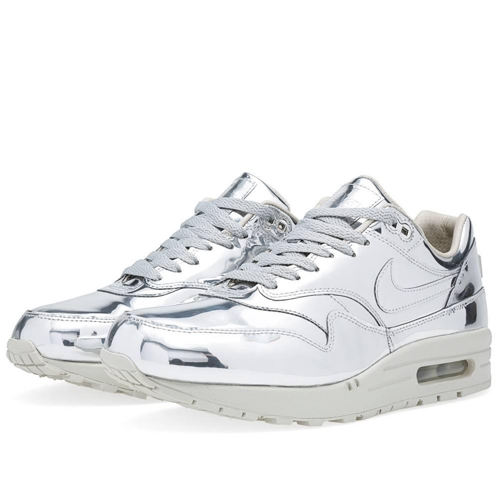 Pa Gevaar Bevoorrecht Nike Air Max 1 Sp 'liquid Silver' in Gray | Lyst