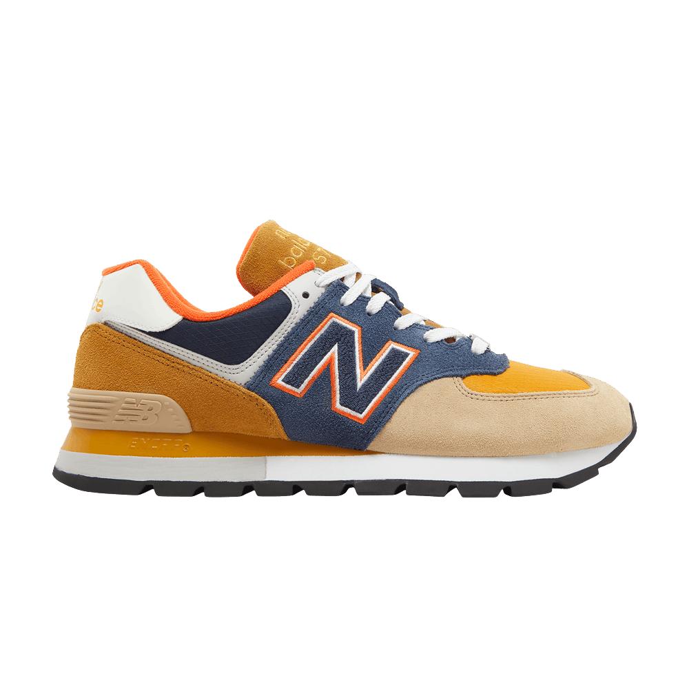 New Balance 574 Rugged 'brown Navy' in Blue for Men | Lyst
