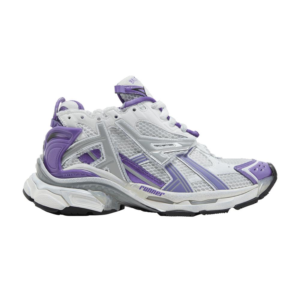 balenciaga runners mens purple